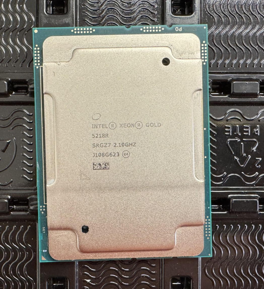 Intel Xeon Gold 5218R SRGZ7 20 Cores 2.1GHz 27.5 MB Cache LGA3647 125W Processor