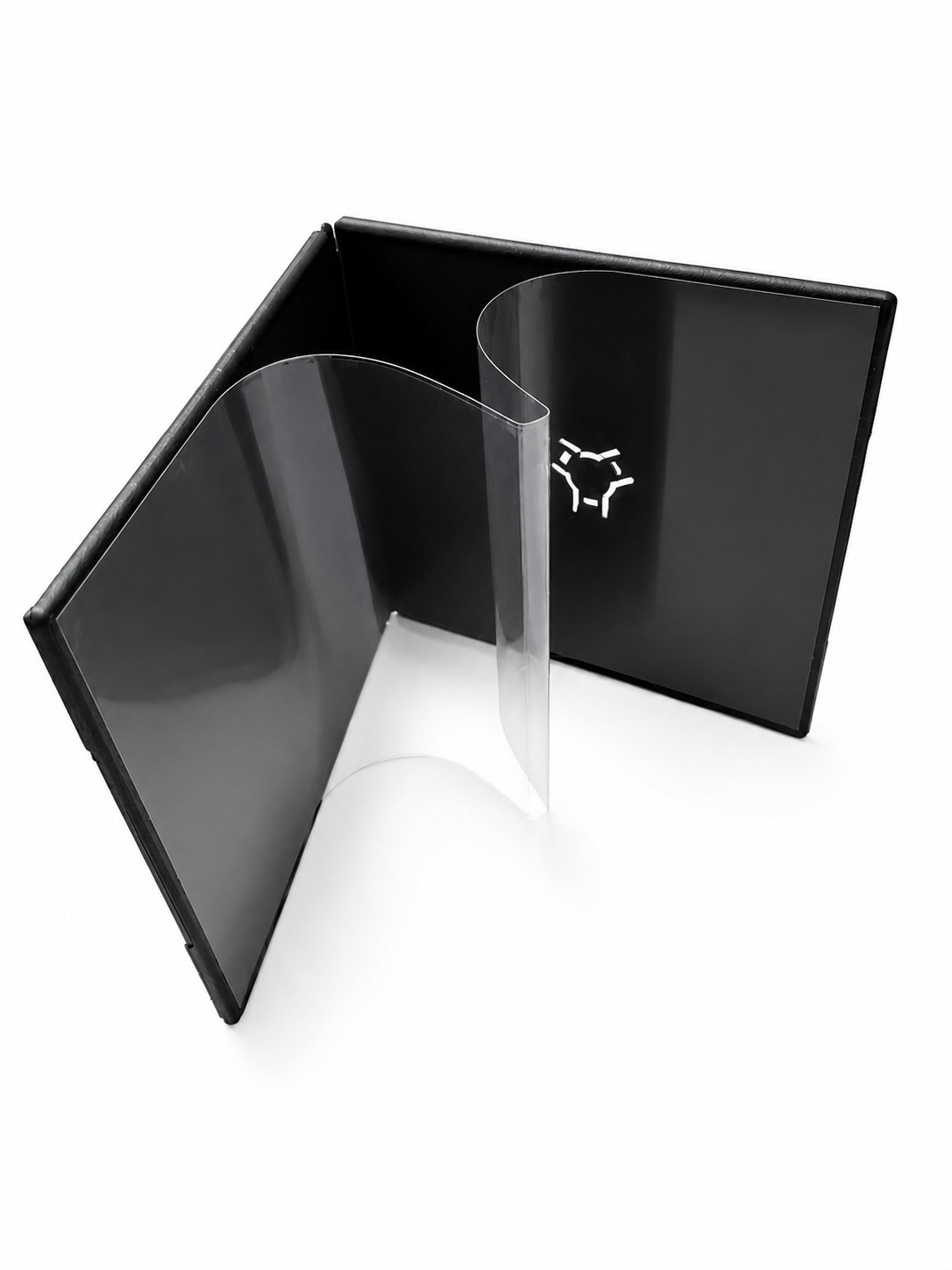 Slim CD DVD Case 5.2mm Black PP Poly Plastic w Cover Art Sleeve Single Disc LOT