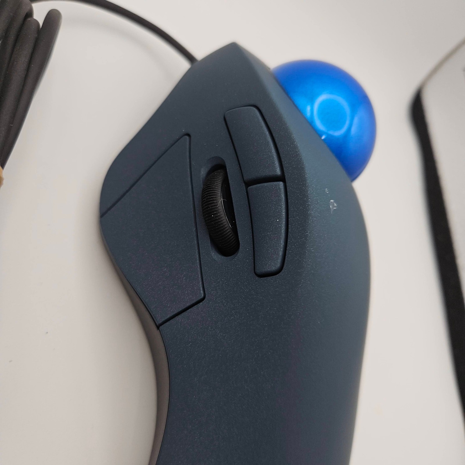 PORLEI TM552 USB Wired Trackball finger Drive Mouse 200-400-800-1200-1600 DPI