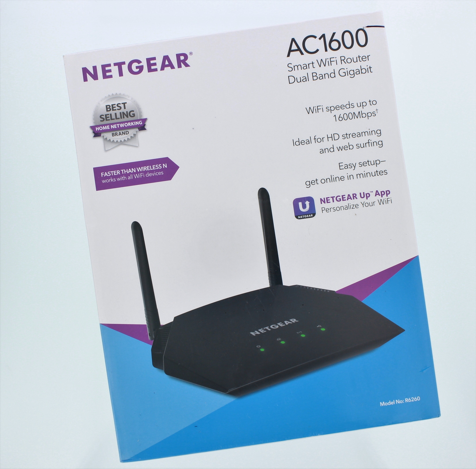 Netgear AC1600 Smart Wi-Fi Router Dual Band Gigabit