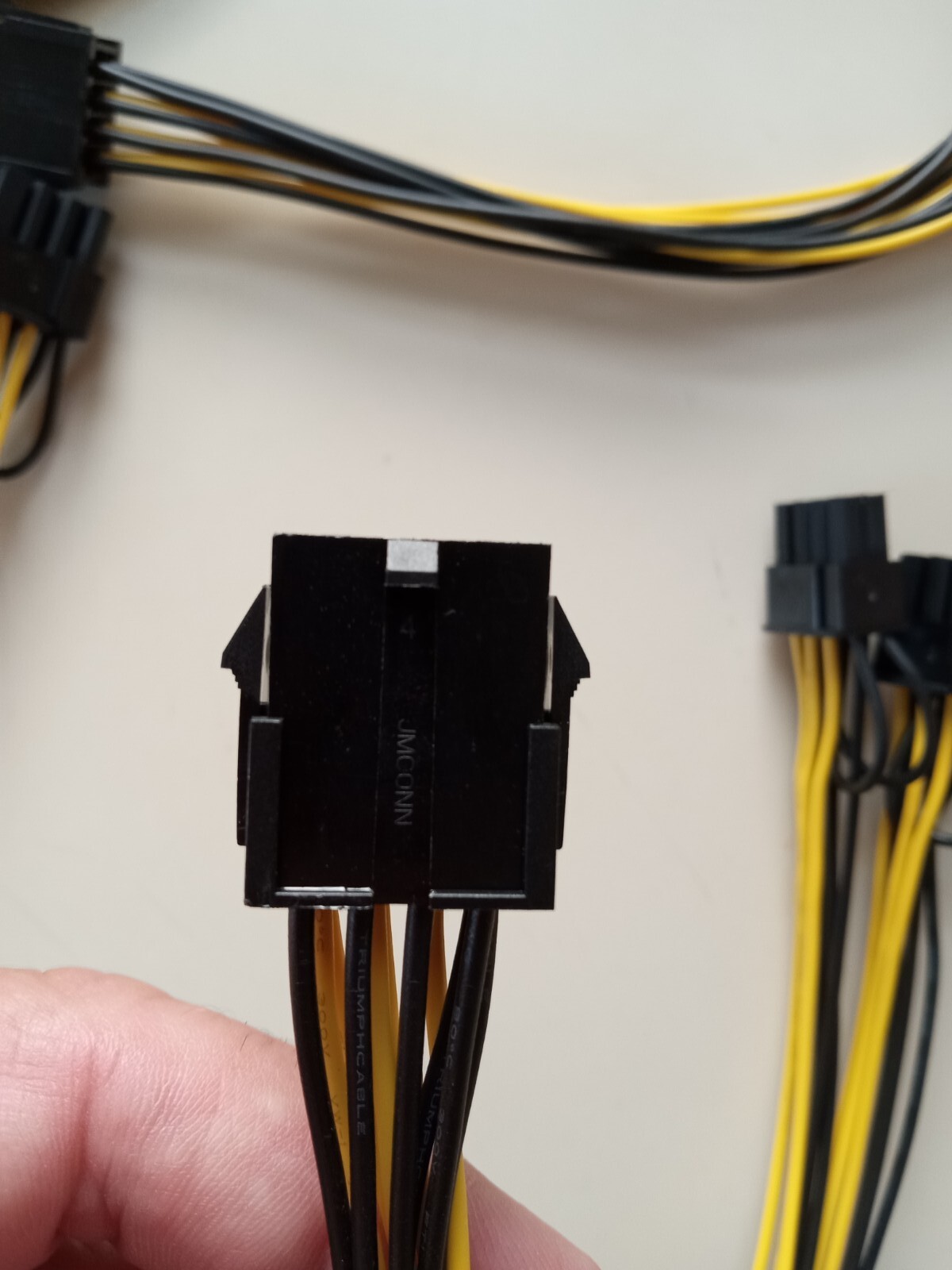 12pcs 20cm Quality Breakout Cable 6Pin to 8Pin (6+2Pin) PCI-E Cable 18AWG NEW