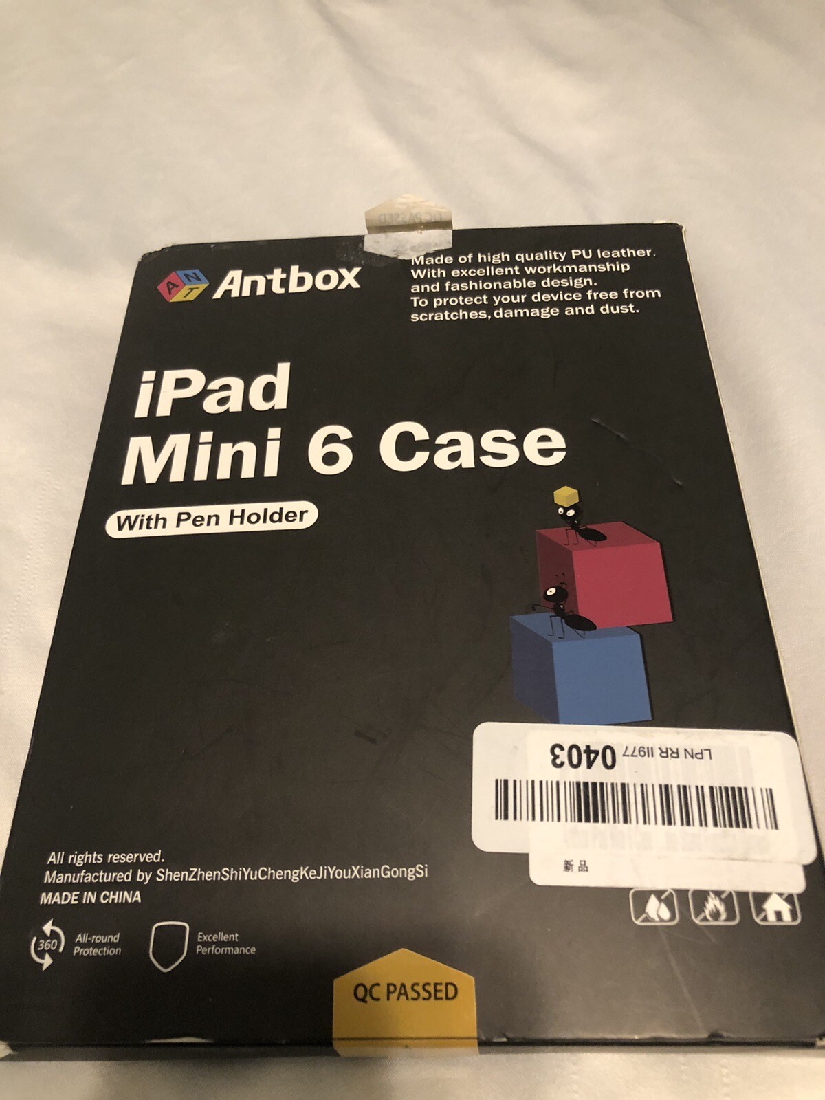 Antbox iPad Mini 6 Case (2021) 6th Generation iPad Mini 8.3 inch BROWN NEW