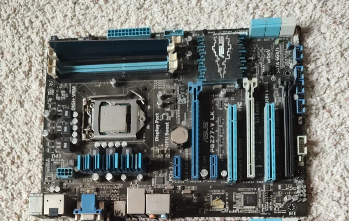 MOTHERBOARD ASUS PBZ77-V LK i-5 Processor