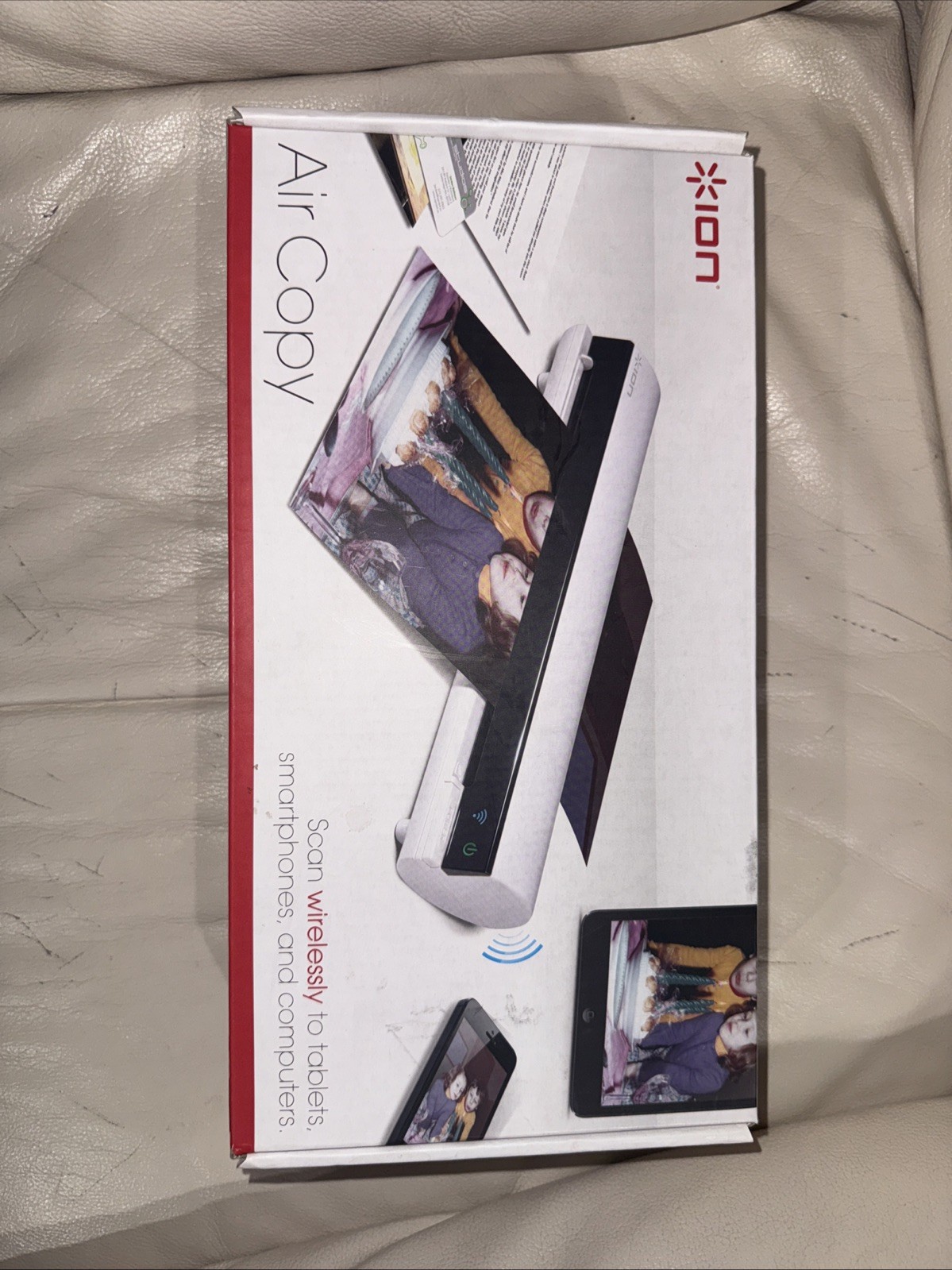 ION Air Copy Wireless Photo & Document Scanner with Built-in WiFi – New in Box