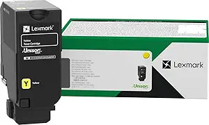 Lexmark Unison Original Laser Toner Cartridge – Yellow Pack (71c1hy0)