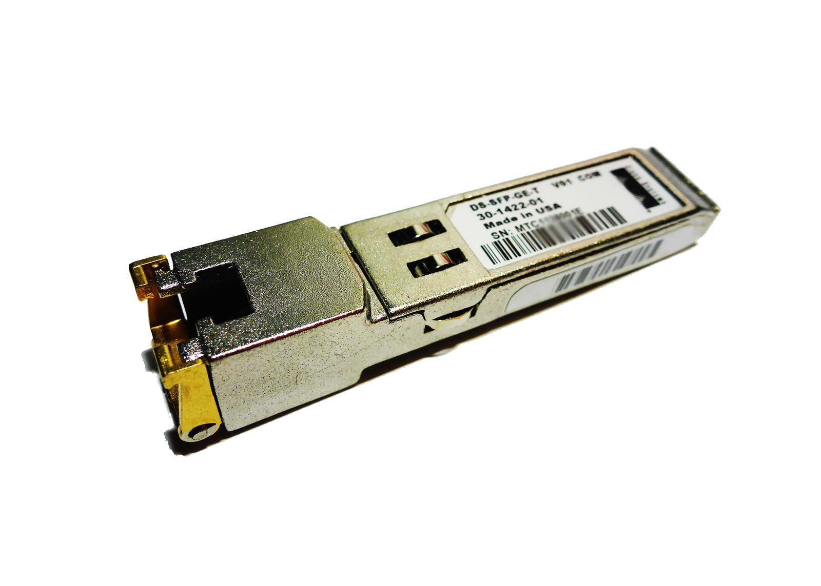 Genuine Cisco DS-SFP-GE-T 1000BASE-T SFP Transceiver Module 30-1422-01