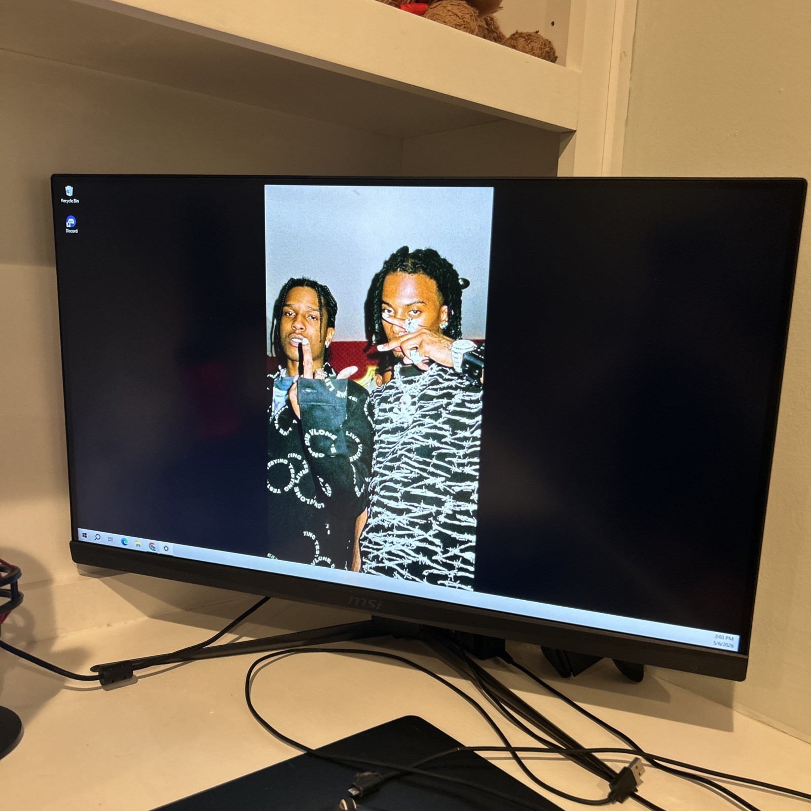 MSI Optix G273QF 27” IPS LCD Gaming Monitor – Metallic Black
