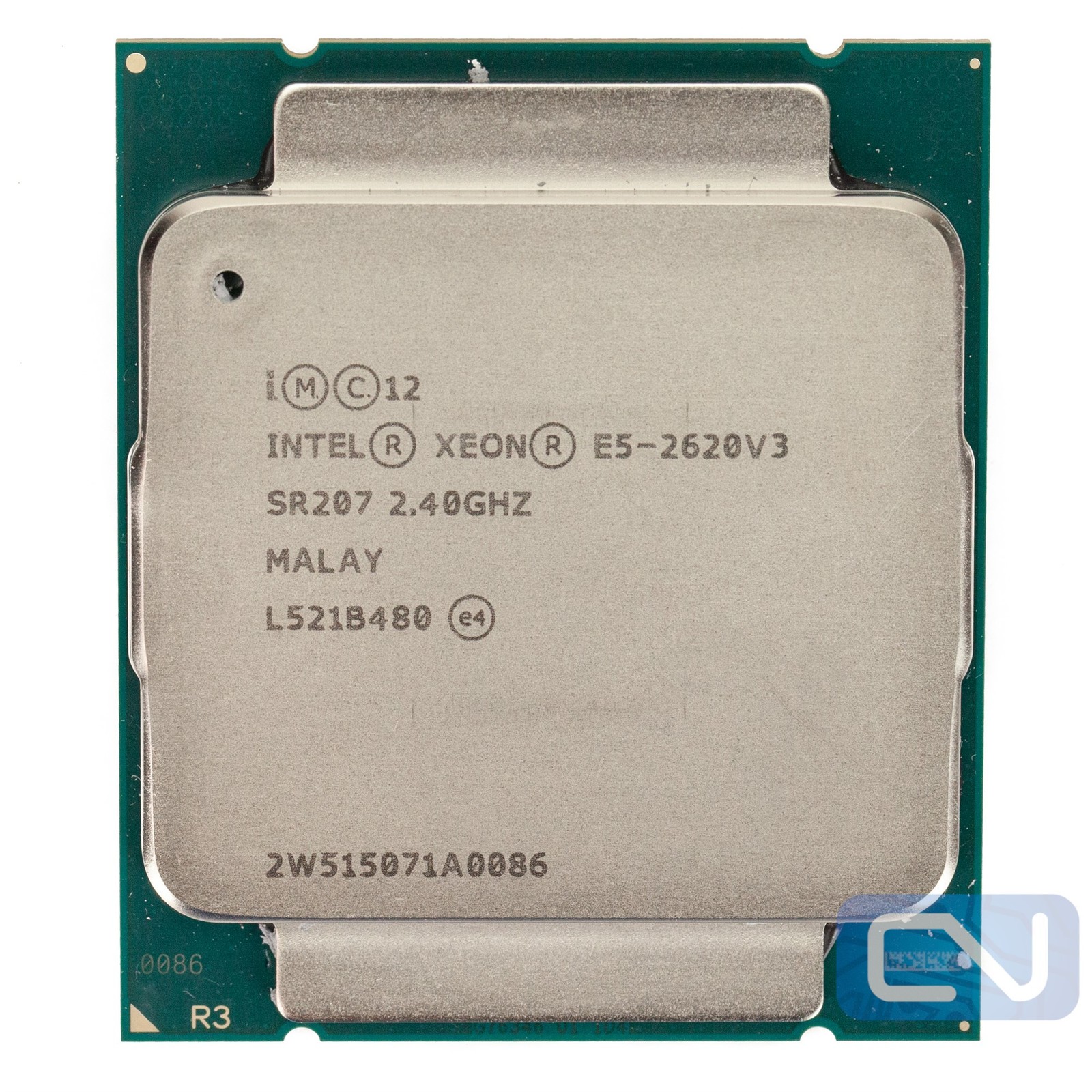 Lot of 2 Intel Xeon E5-2620 v3 2.4 GHz 15MB SR207 LGA 2011-3 CPU Processor