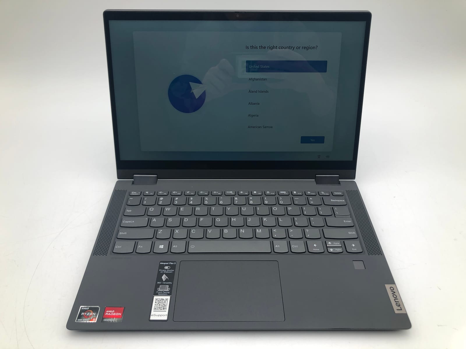 Lenovo | IdeaPad Flex 5 14ALC05 | Ryzen 5 5500U | 16GB | 256GB | 88% Battery