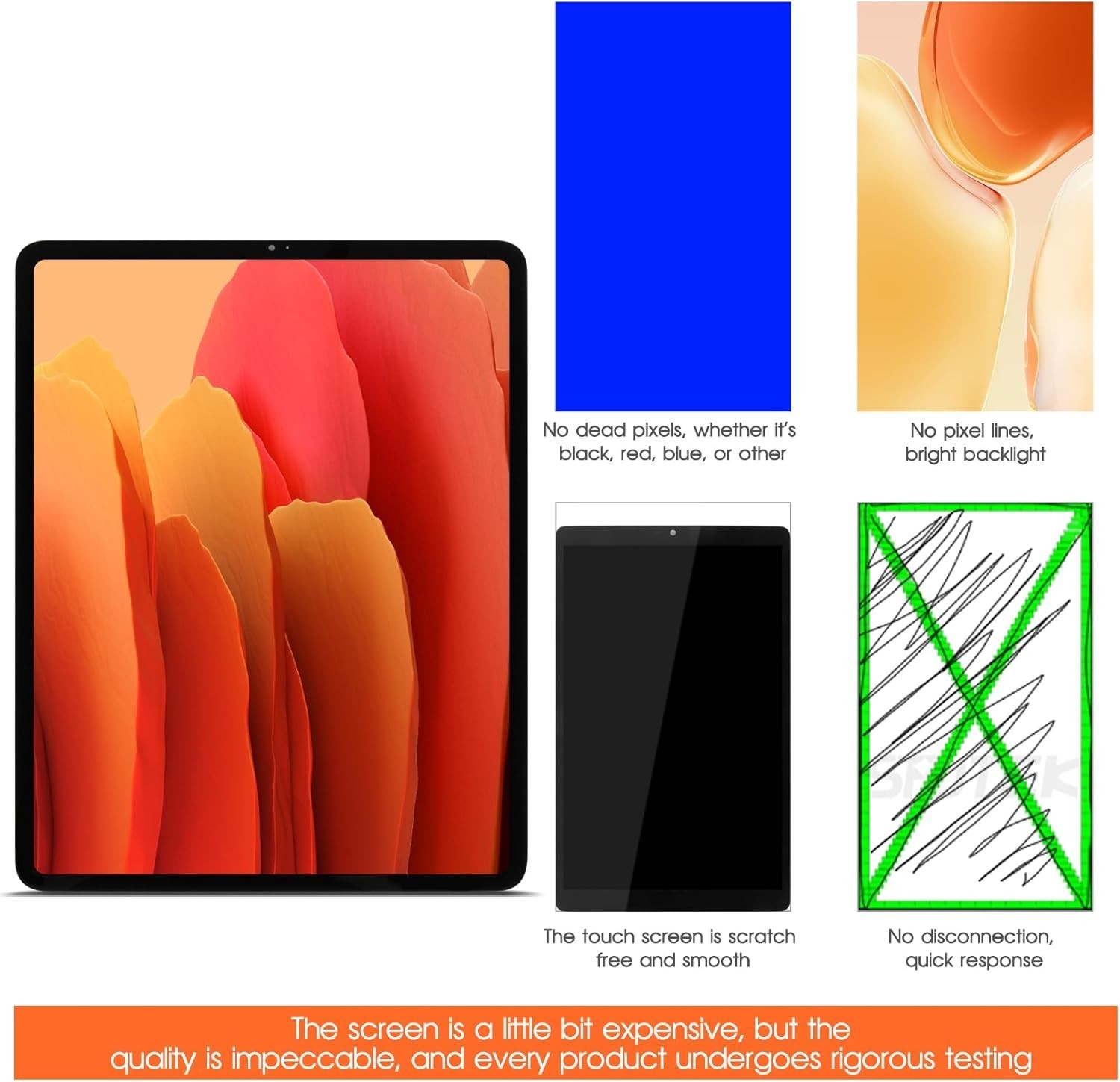 For iPad Pro 12.9 3rd Gen A1876 A2014 2018 Display LCD Touch Screen Replacement