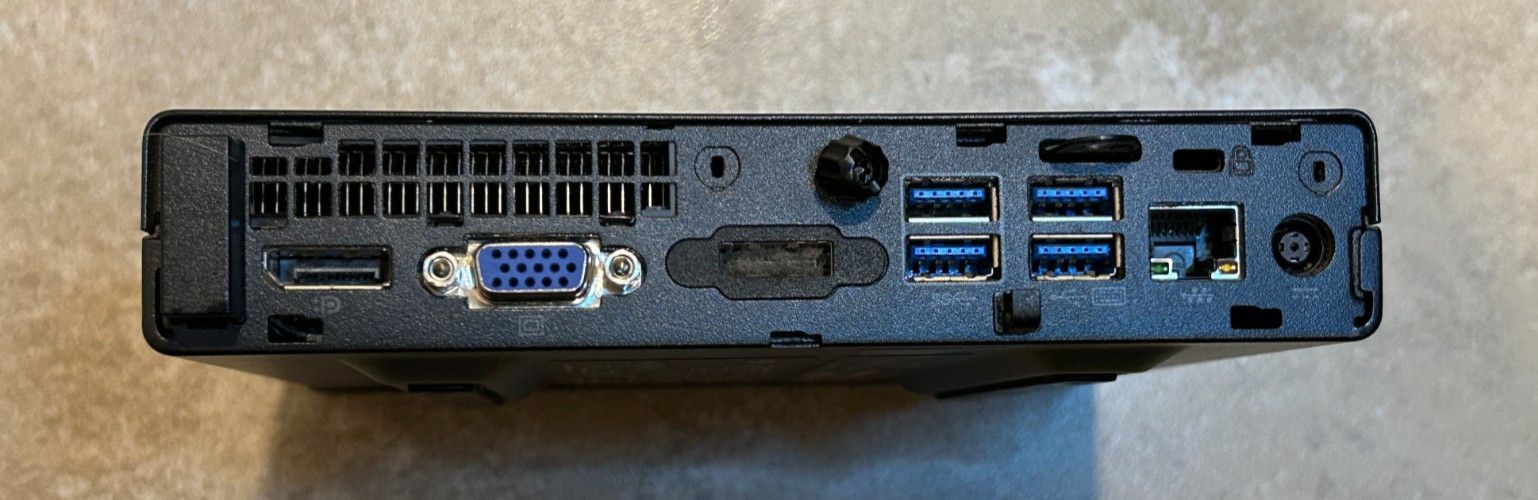 HP EliteDesk 800 G2 Desktop Mini Intel i5 with 16GB RAM