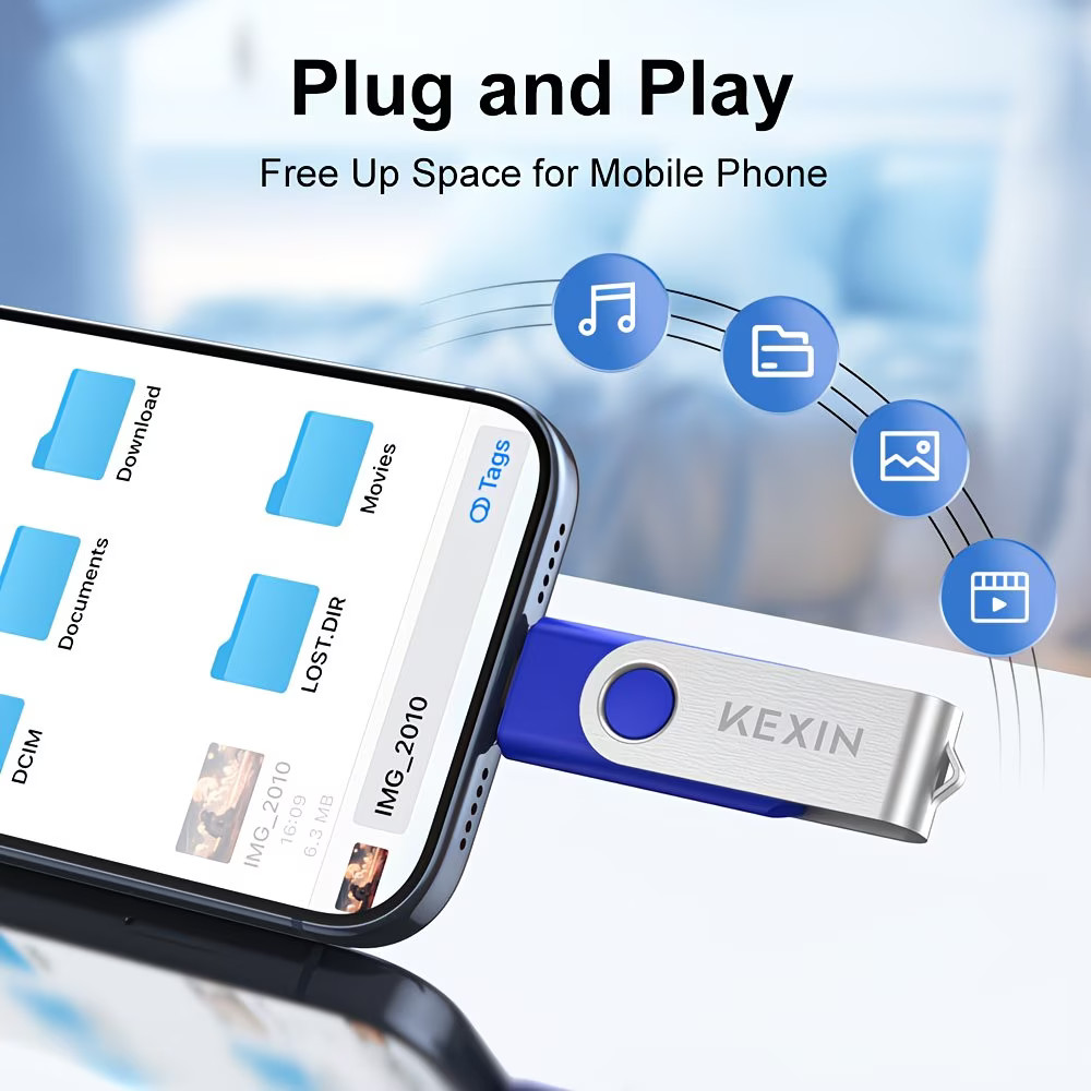USB Flash Drive | 2-in-1 USB 2.0 & Type-C OTG Pen Drive | Multi-Color Options |
