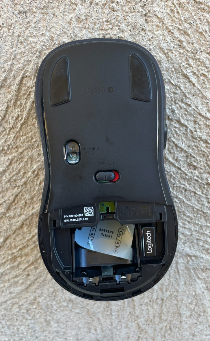 Logitech M310 810-002106 Wireless Optical Mouse – Gray
