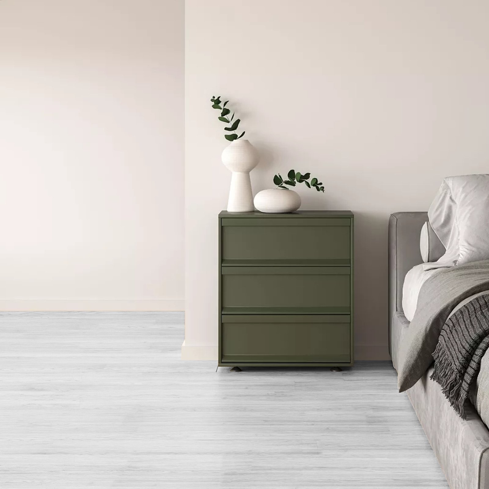 Self Adhesive Vinyl Floor Tiles 36 x 6 inch, 36 Tiles 2.5mm Thick Peel & Stick,