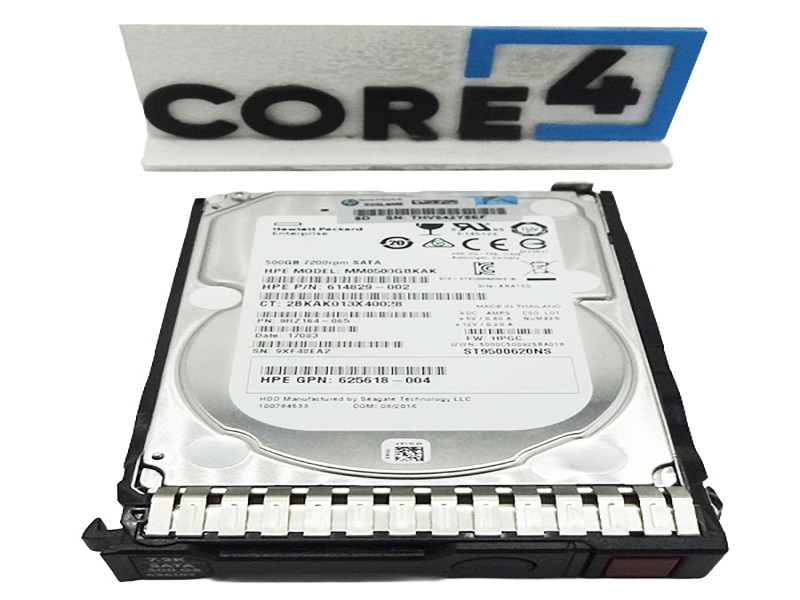 HP 655708-B21 500GB 6G 7.2K 2.5in HDD – 656107-001, 655715-002, 625618-004