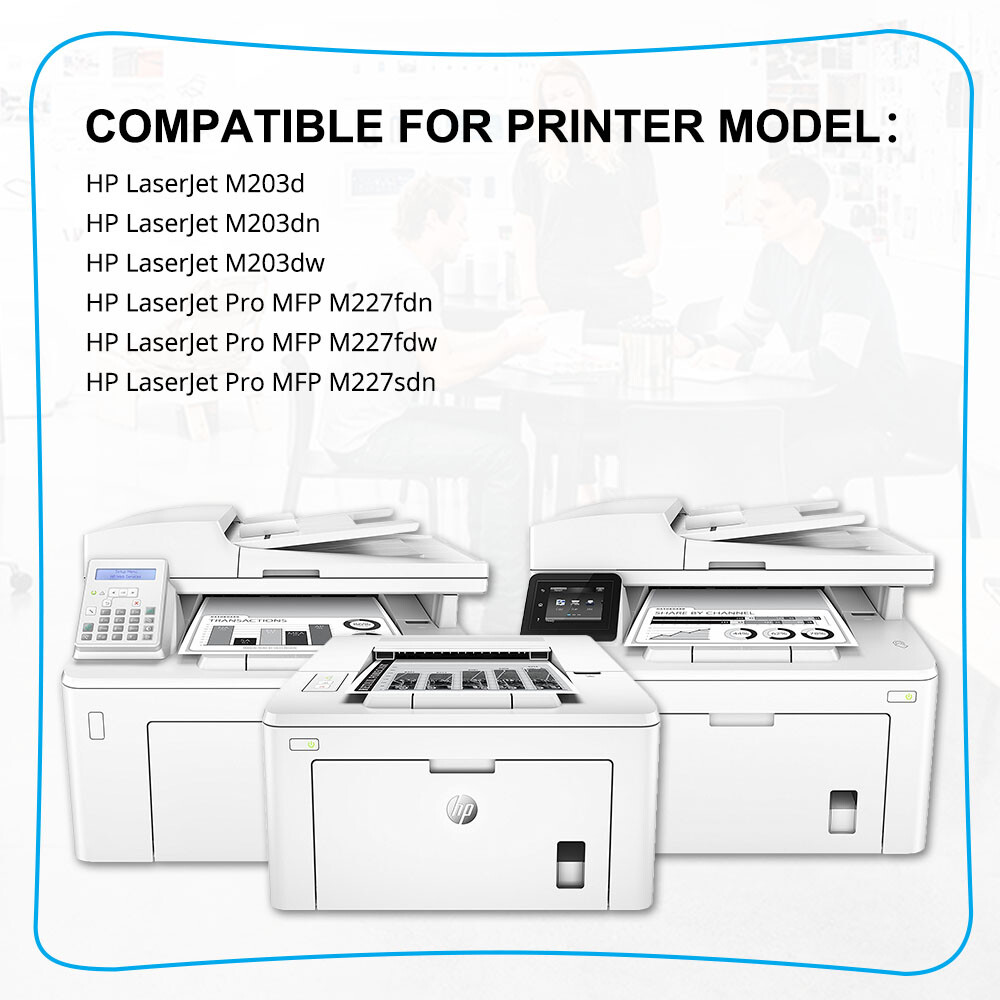 2pk CF230A 30A Toner Cartridge For HP LaserJet M203dw M203dn M227fdn M227fdw
