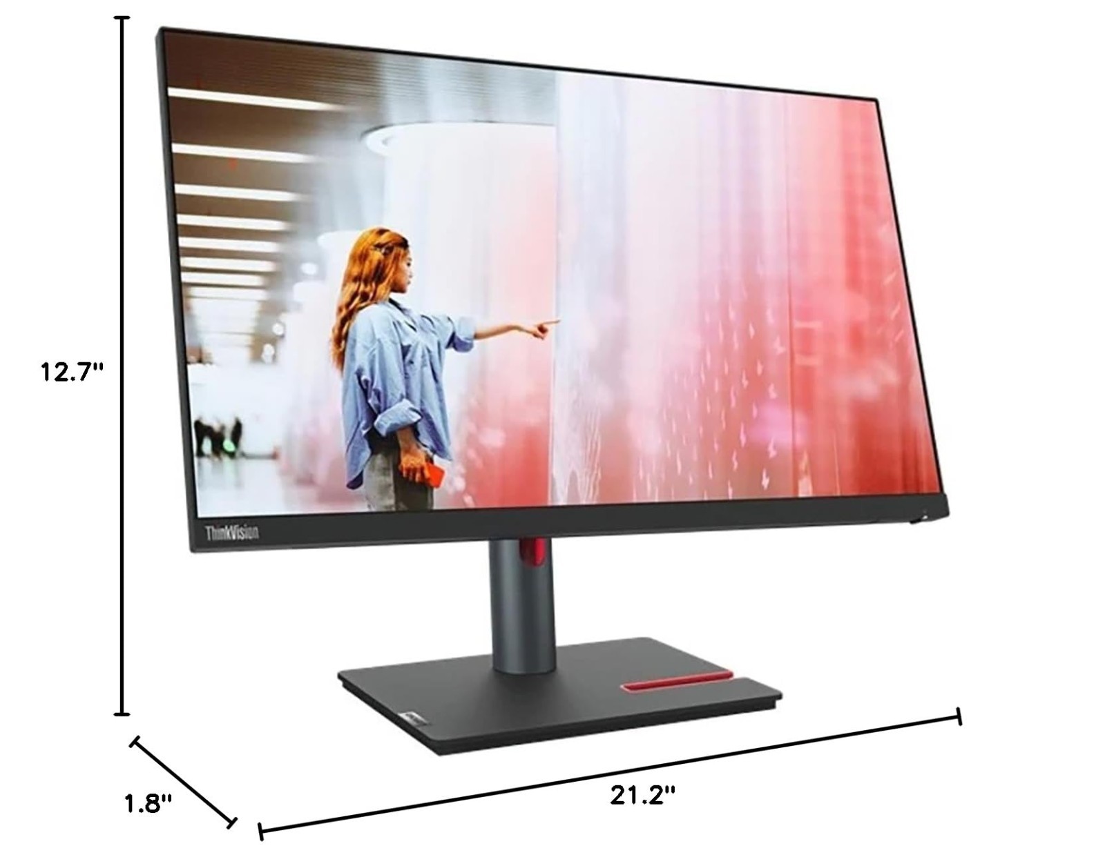 Lenovo ThinkVision P24Q-30 23.8 in LED Monitor 2K 2560 x 1440 (QHD)
