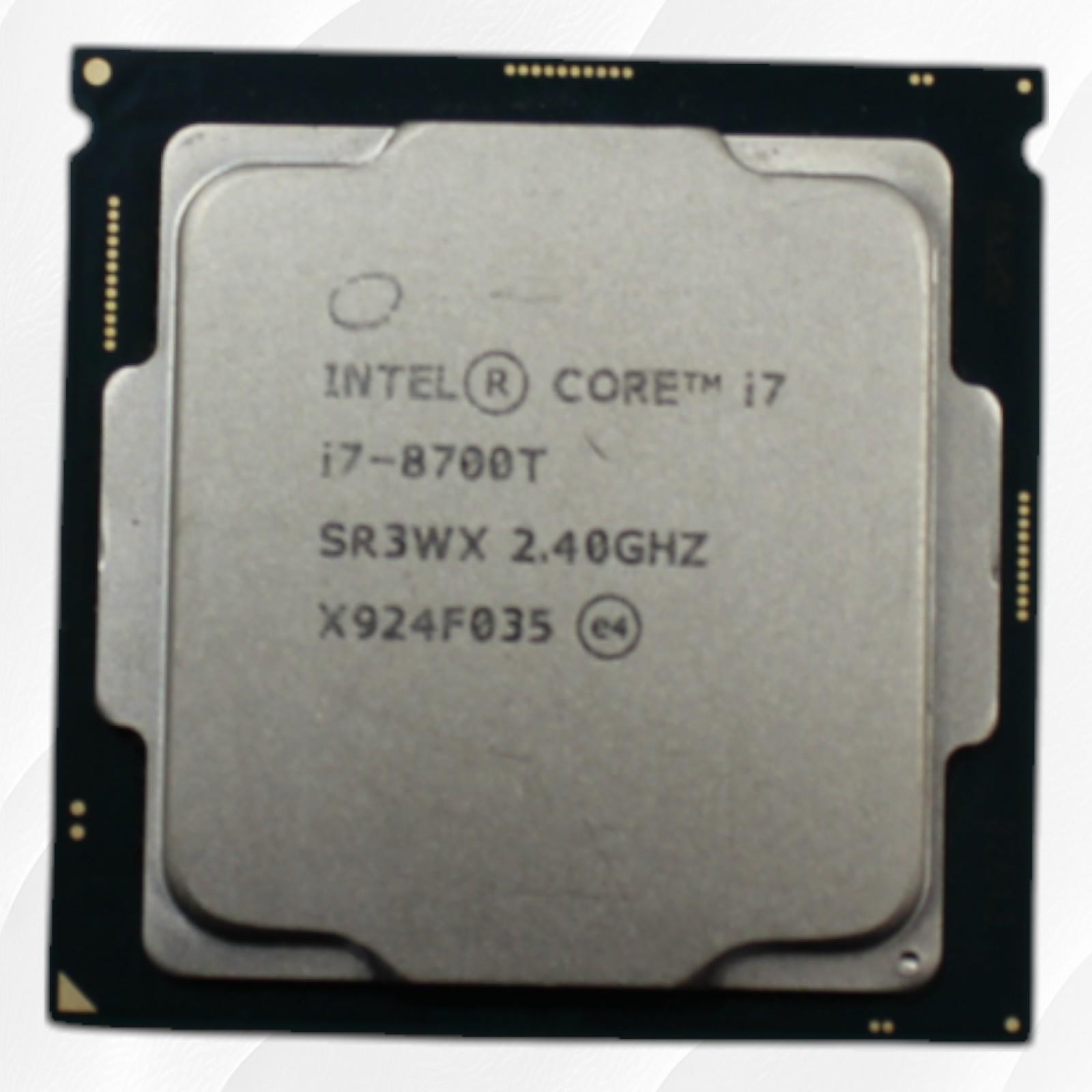 Intel Core i7-8700T 2.40GHz Six-Core LGA 1151 CPU Processor SR3WX