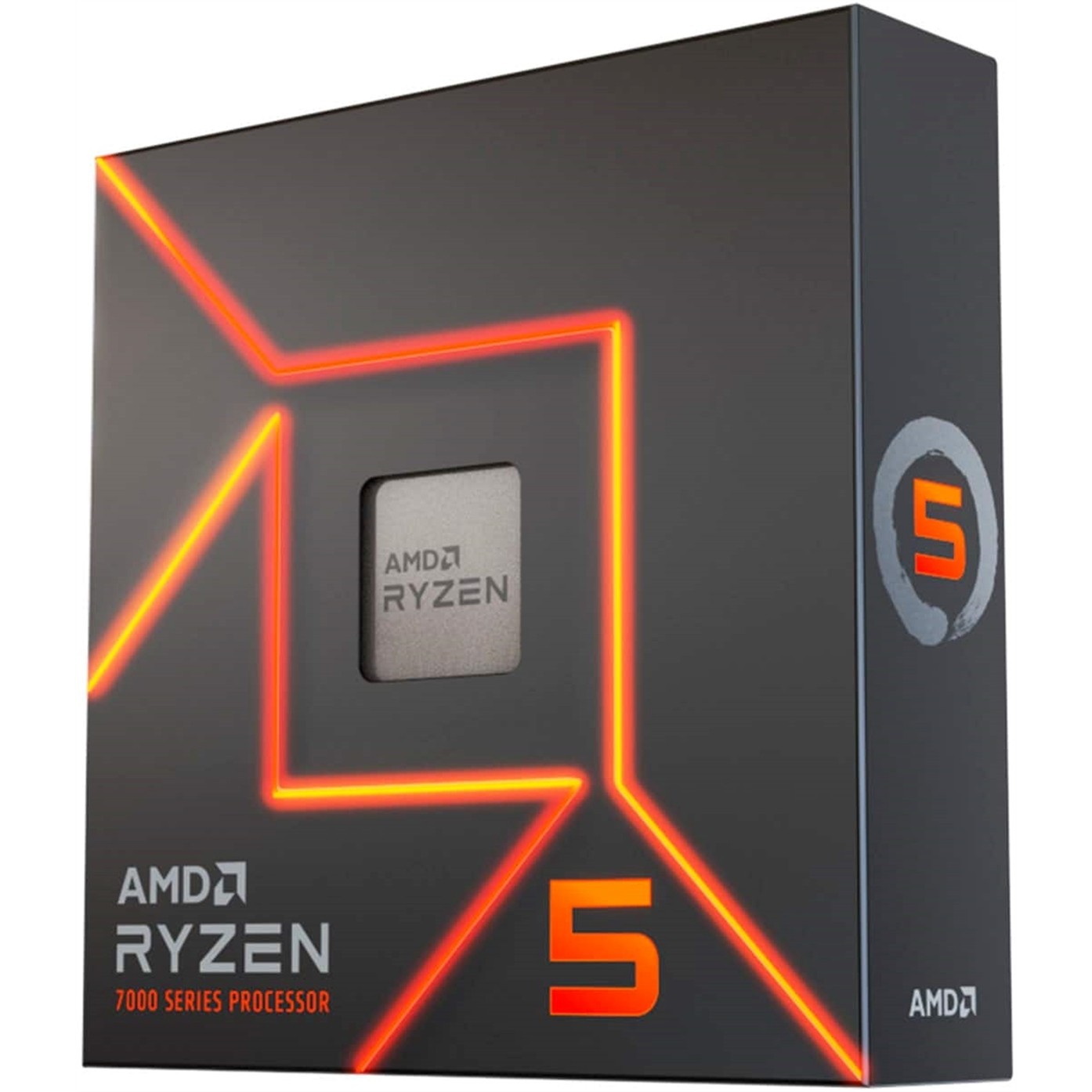 AMD Ryzen 5 7600X 6-Core 12-Thread AM5 Desktop Processor 5.3GHz 100-100000593WOF