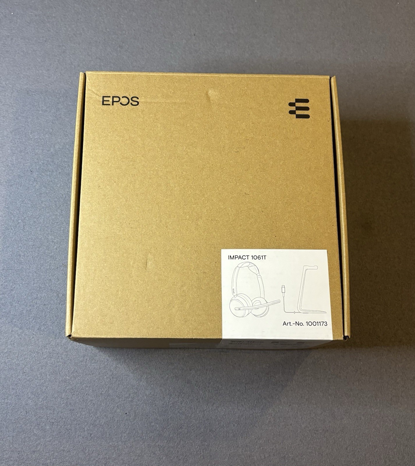 EPOS IMPACT 1061T Wireless Bluetooth Headset w/ Charging Stand & Case