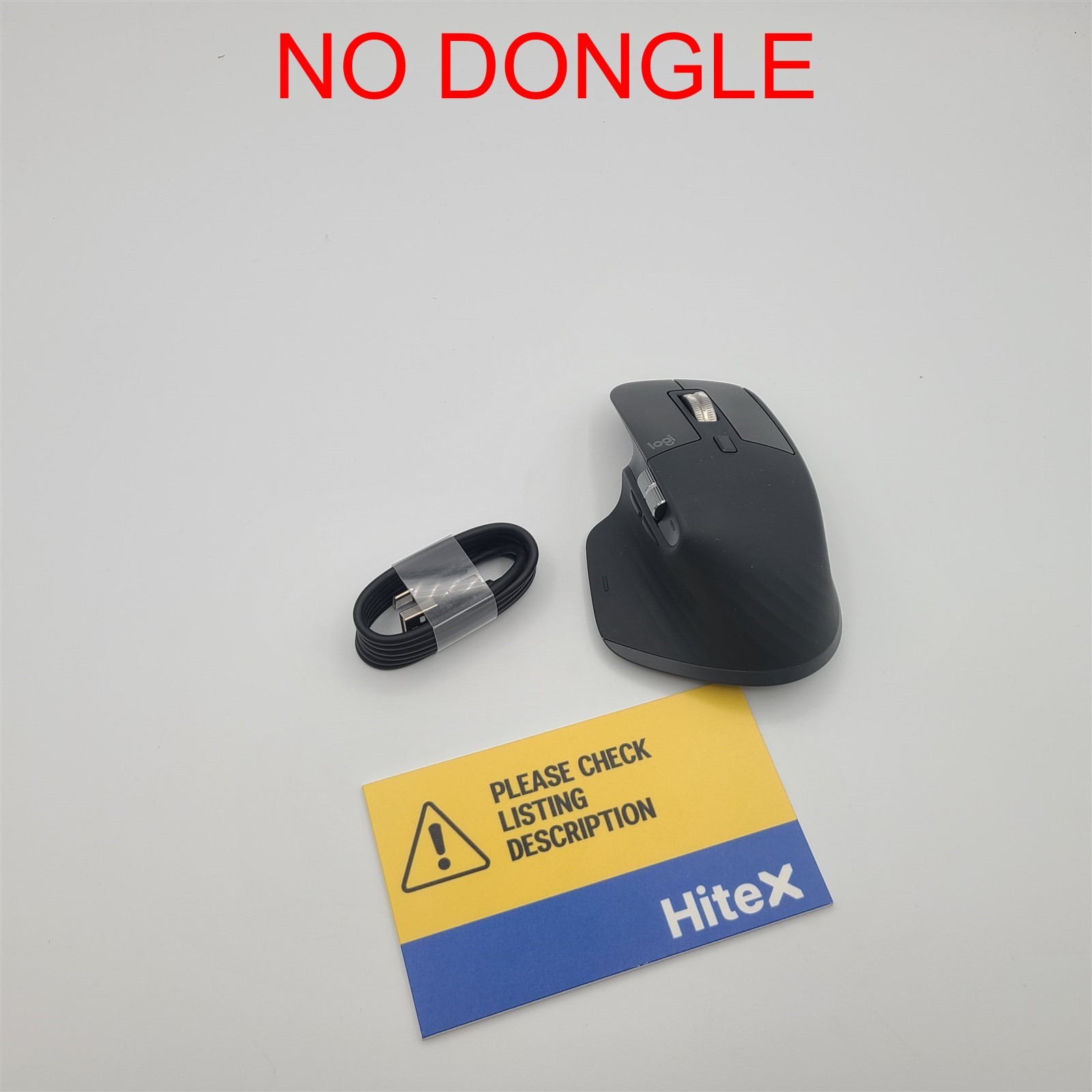 Logitech MX Master 3S Wireless Mouse Standard Edition *NO DONGLE*