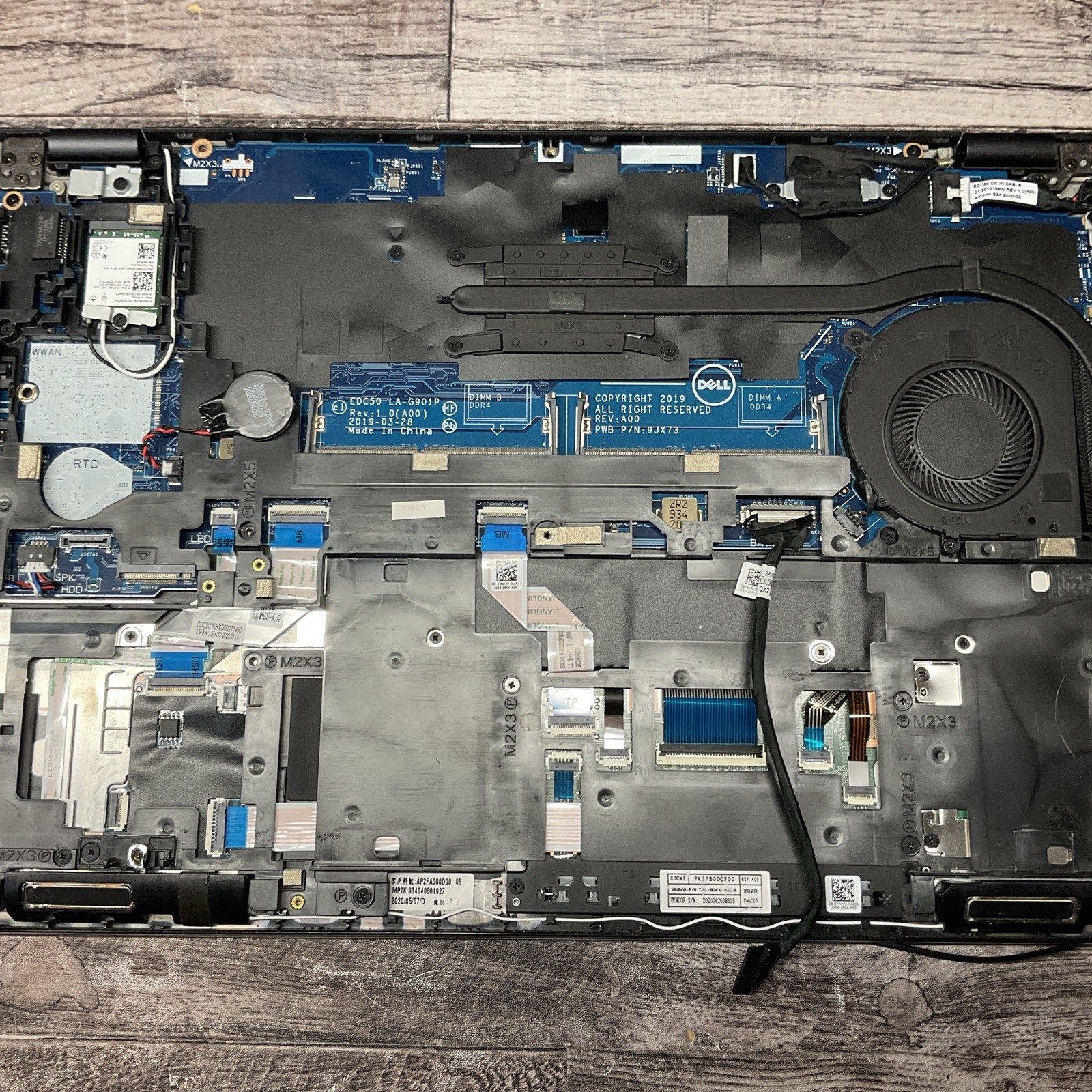 Dell Unknown / Unknown CPU / No RAM Laptop Notebook PC / C20