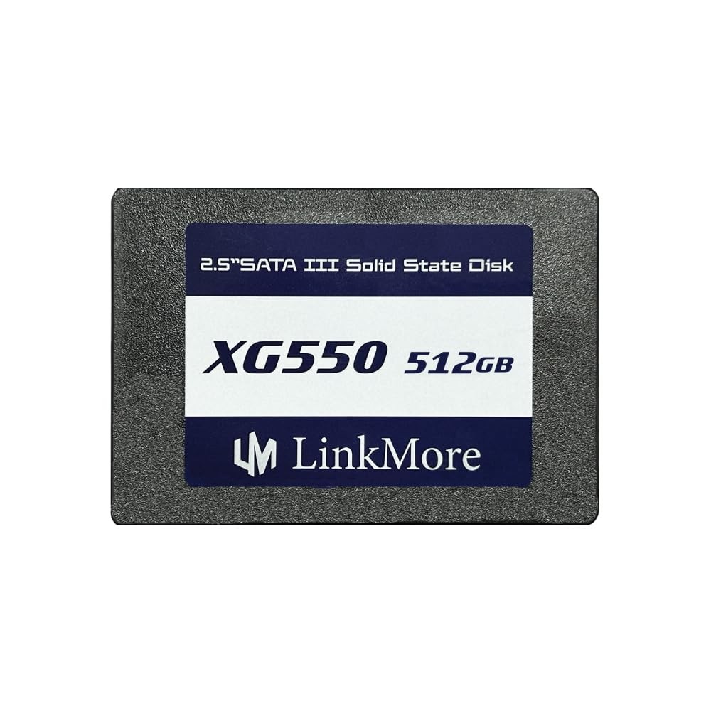 512GB SATA SSD LinkMore XG550 540MB/s Internal 2.5 Inch