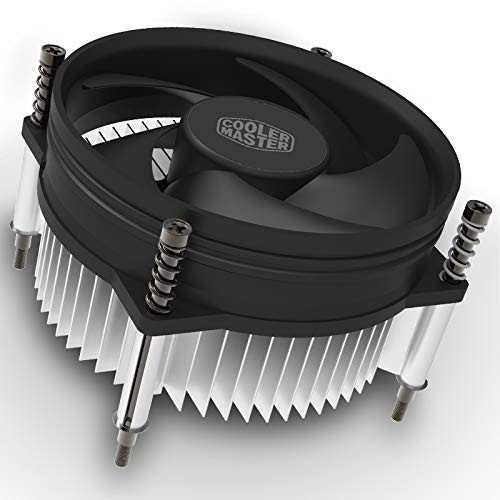 Cooler Master CPU Cooler Low Noise 92mm Fan Aluminum Heatsink for Intel LGA