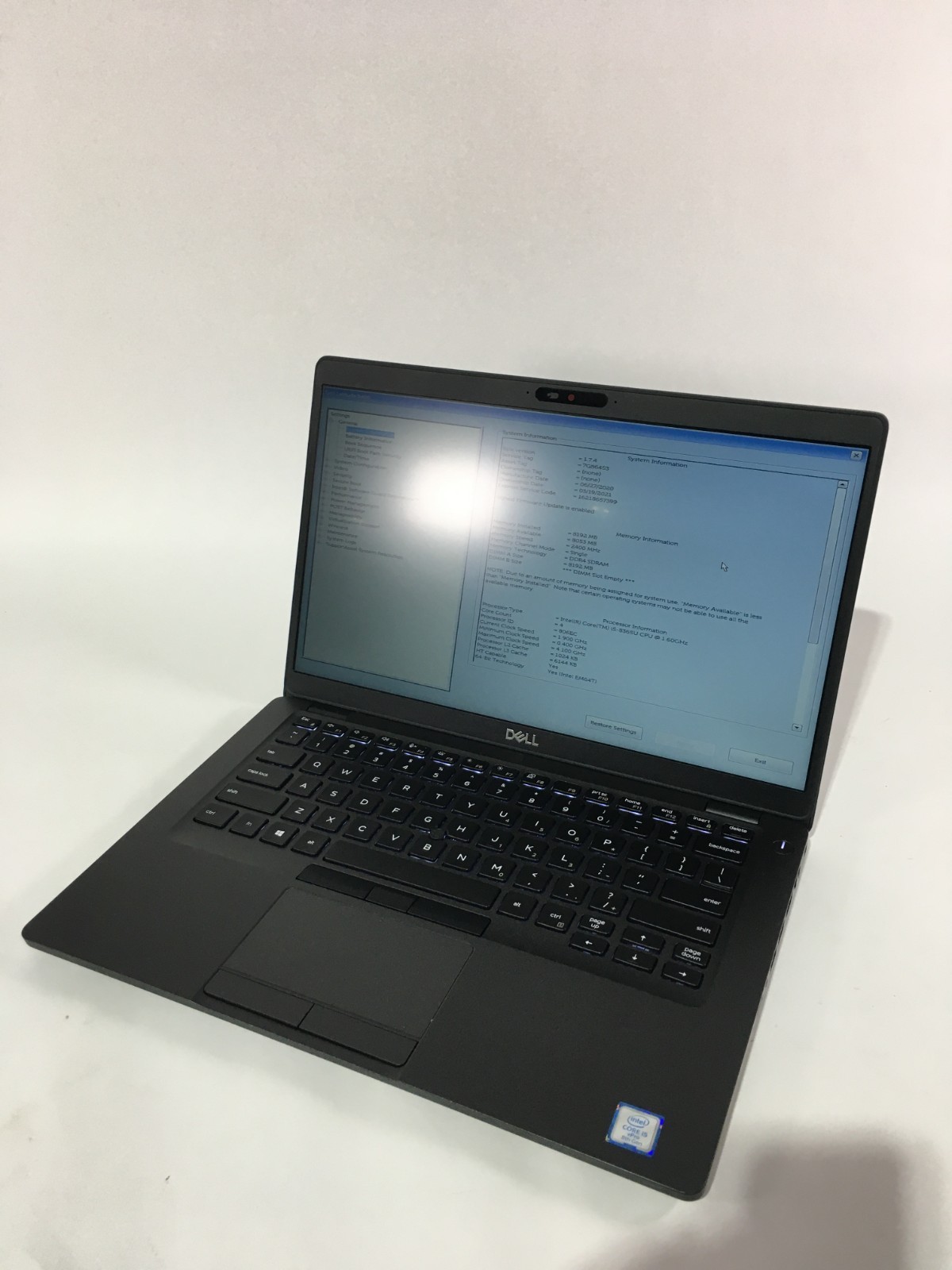 Dell Latitude 5400 14″ Laptop Core i5 8265U 8GB 512GB Windows 11 P *READ*