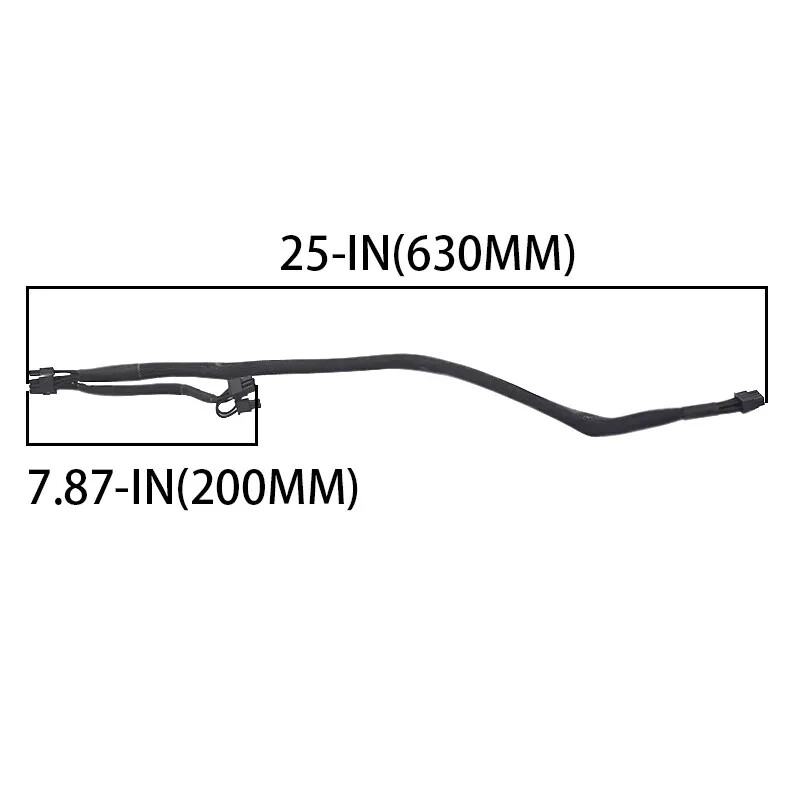 Thermaltake Toughpower 8-pin to dual 8-pin (6+2 pin) PCIe power supply cable
