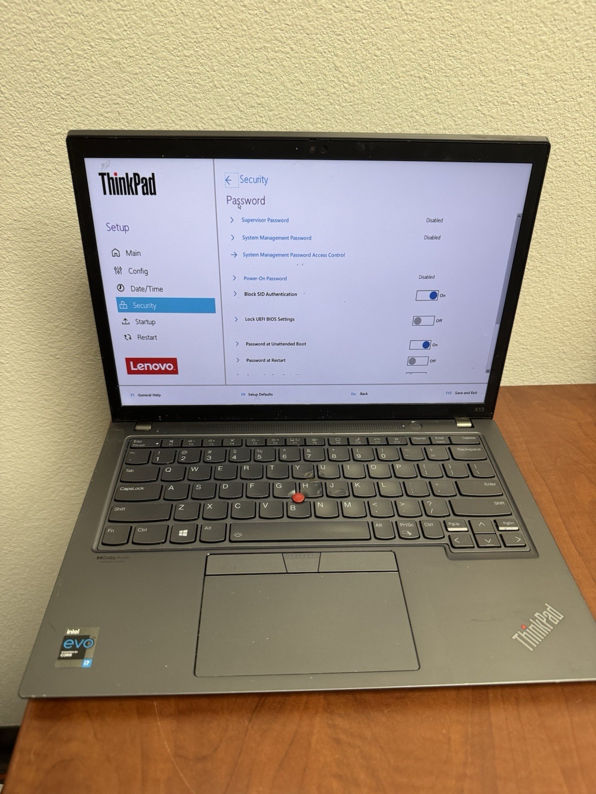 Lenovo ThinkPad X13 Gen 2 i7-1165G7 16GB RAM Touchscreen Silver NO SSD