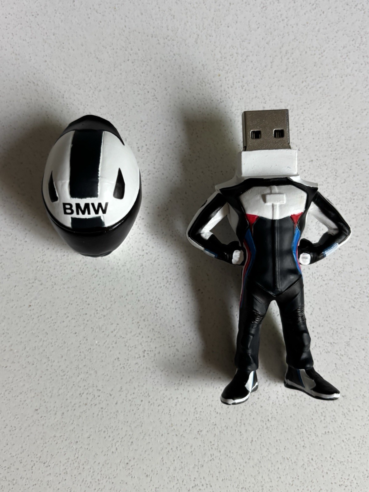 BMW Motorrad Double R Motorcycle Racer 15GB USB Flash Drive in Tin Box
