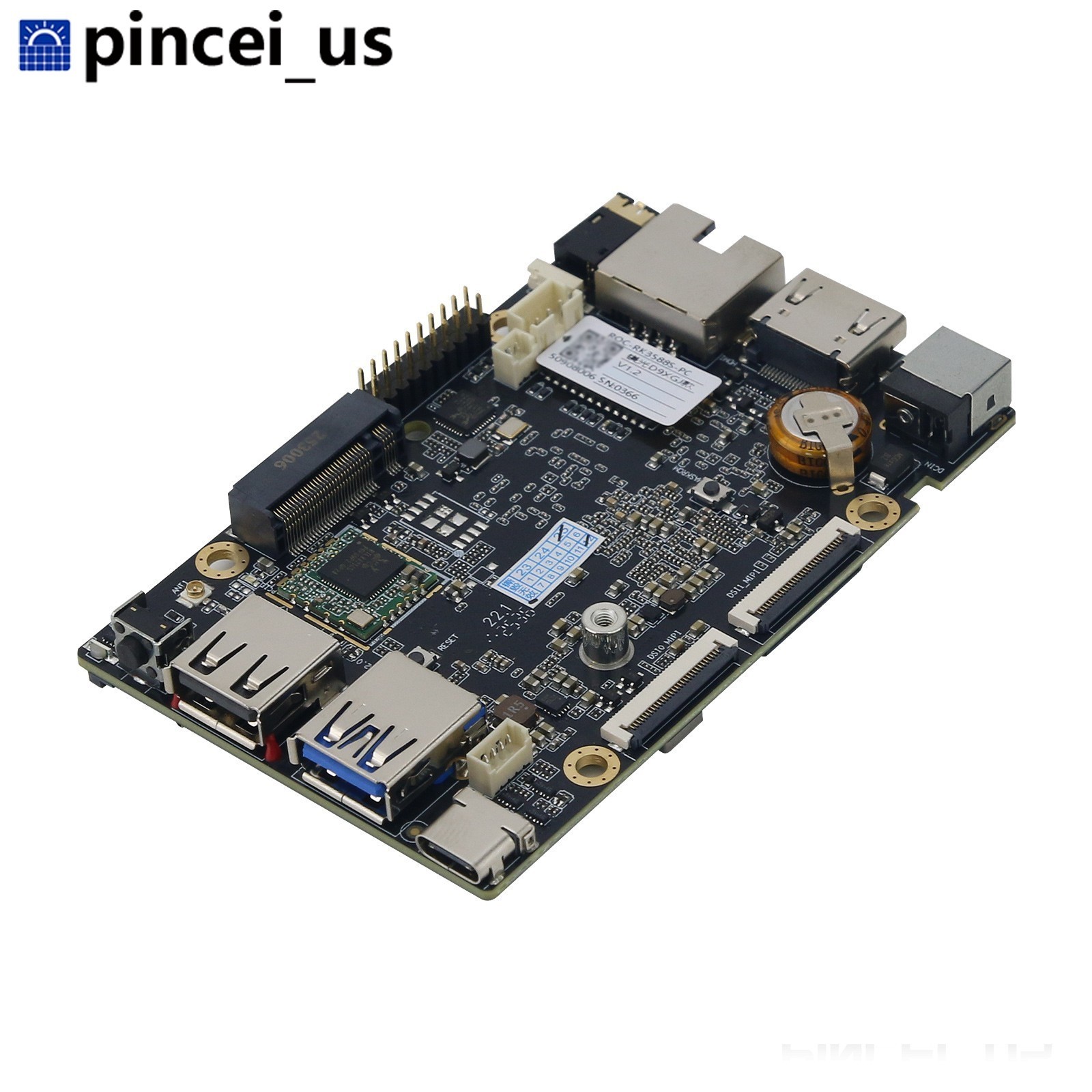 ROC-RK3588S-PC 8-Core 8K Opensource Artificial Intelligent Development Boards