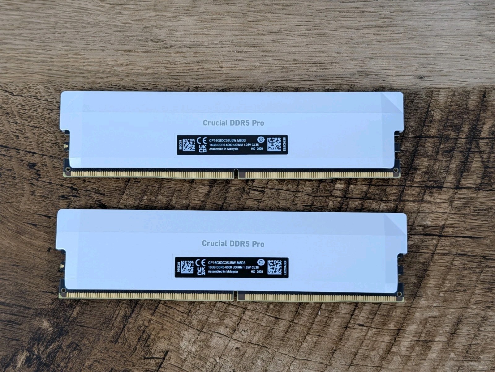 Crucial Pro 32GB (2×16) DDR5 6000MHz CL36 Memory