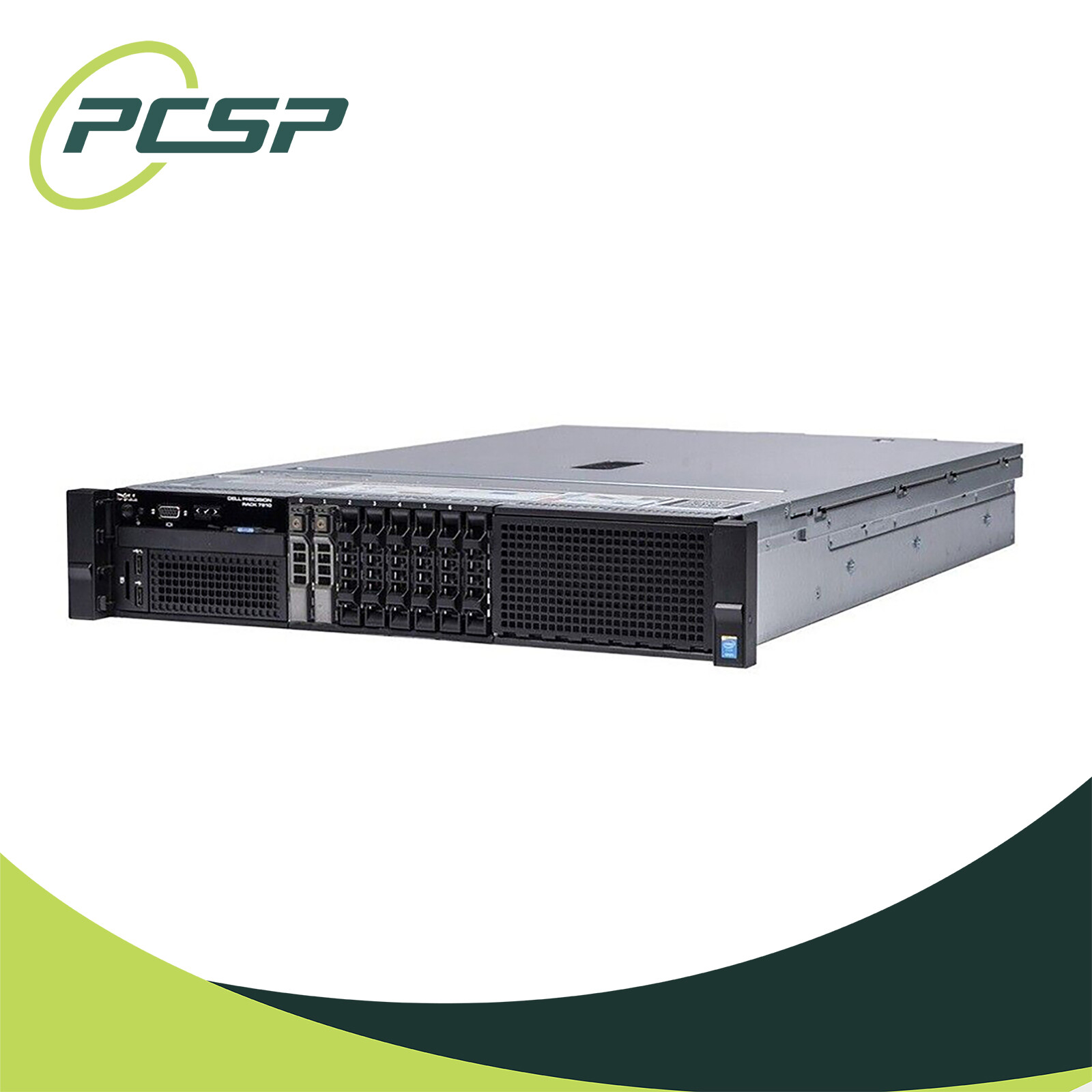 Dell Precision R7910 Rack Workstation 2x E5-2680 v4 64GB K620 i350 8x Trays