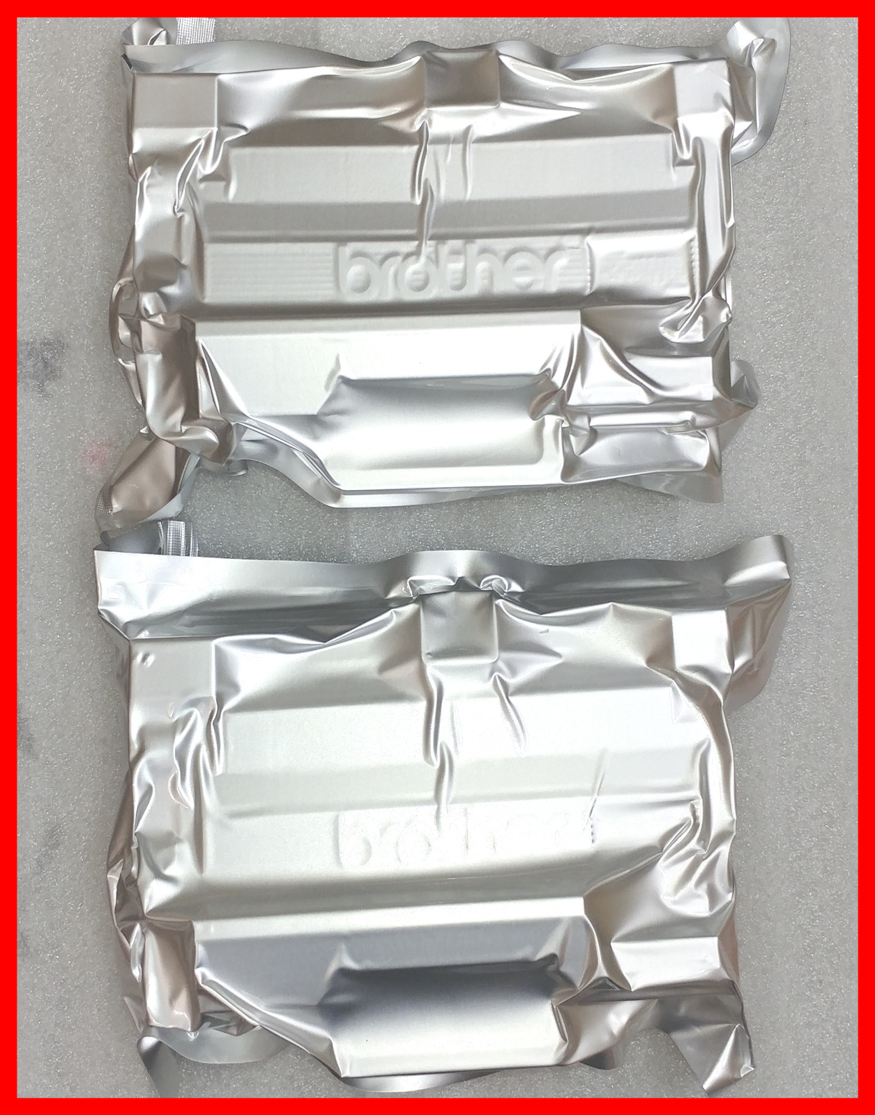 Brother TN850 Genuine Black High Yield Toner OEM 2 PACK