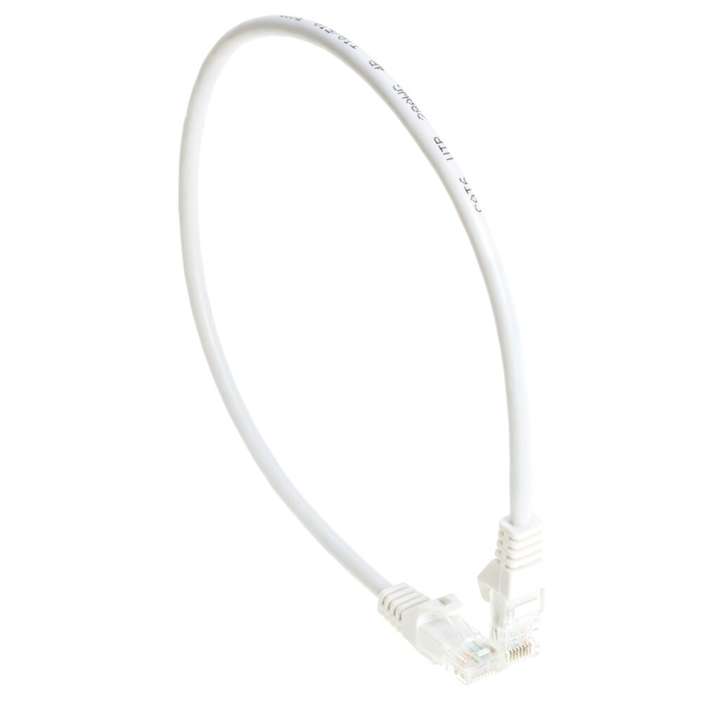 Cat6 White Patch Cord Network Cable Ethernet LAN RJ45 UTP 1.5FT- 20FT Multi LOT