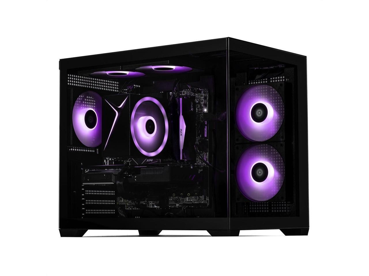 STORMCRAFT Gaming PC SIRIUS Intel Core i5-14400F NVIDIA GeForce RTX 5060 – AI Po