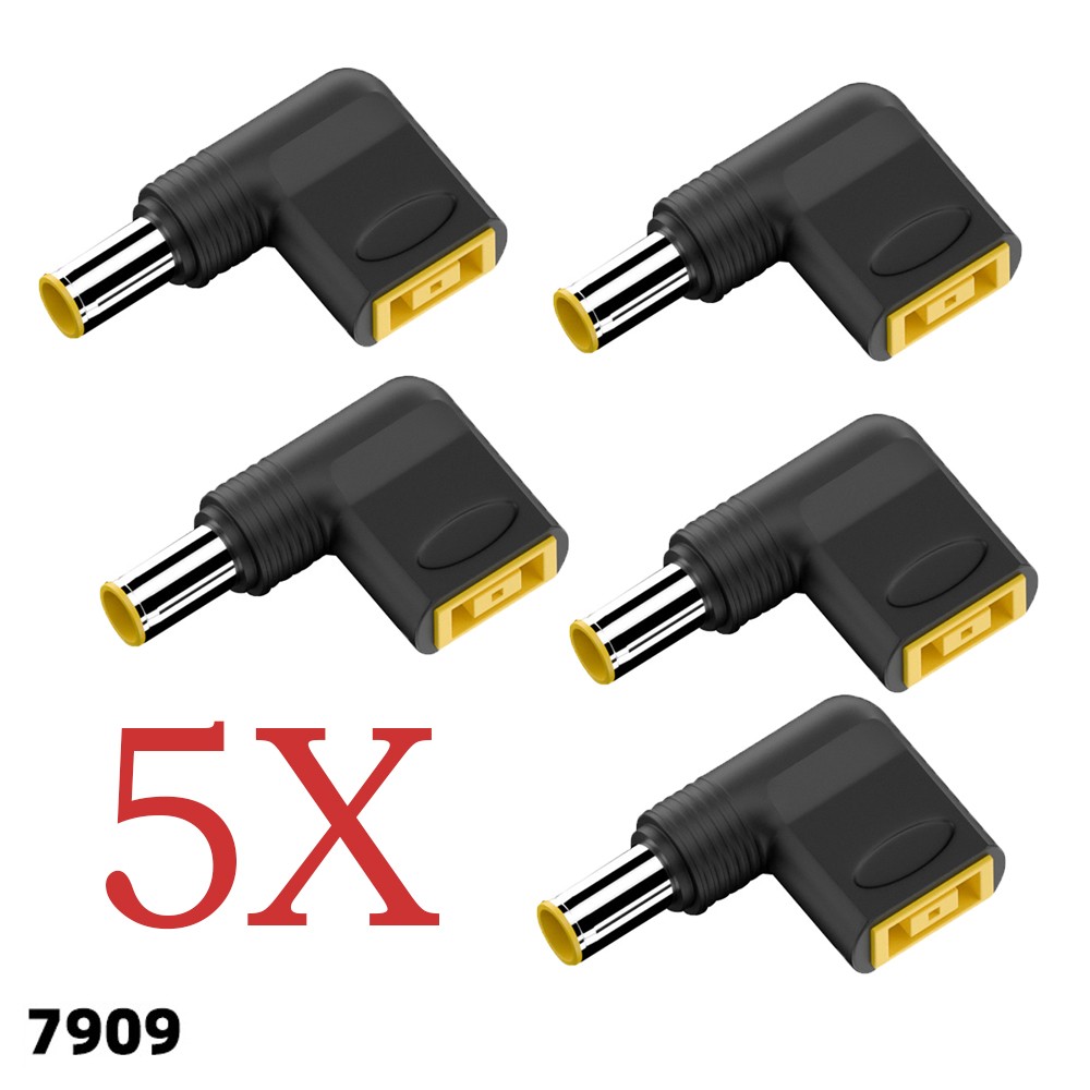 5x 100W 11mm/Female 1145 Laptop Charger Converter Power Charging Cable Adapter
