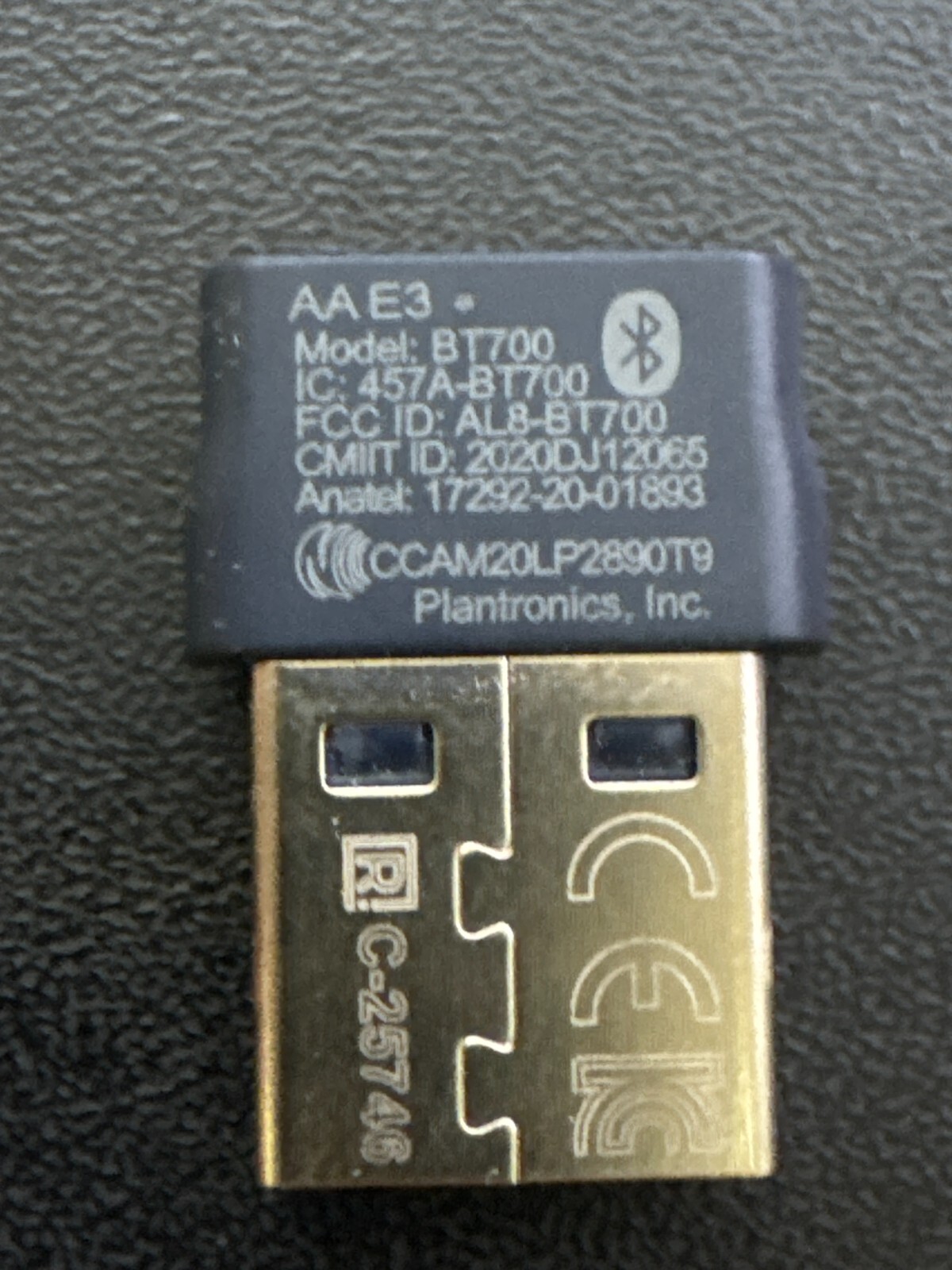 Poly – BT700 High Fidelity Bluetooth USB-A Adapter (Plantronics)