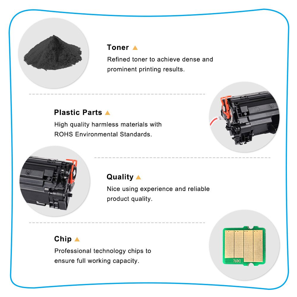 1PK CF283A 83A Toner Compatible With HP 83A LaserJet Pro MFP M127fn M225dn M225d