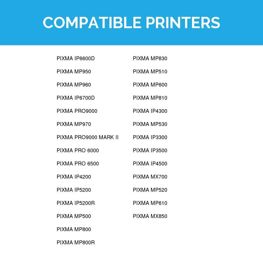 PGI-5BK PGI-5 PGI5BK BLACK Printer Ink Cartridge for Canon PIXMA iP4300 iP6600D