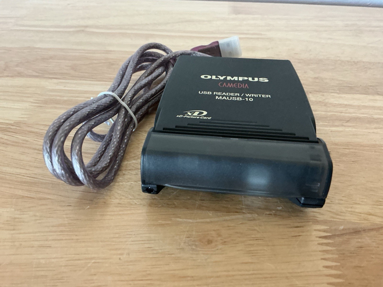 OLYMPUS CAMEDIA USB Reader Writer Model MAUSB-10 Works Used