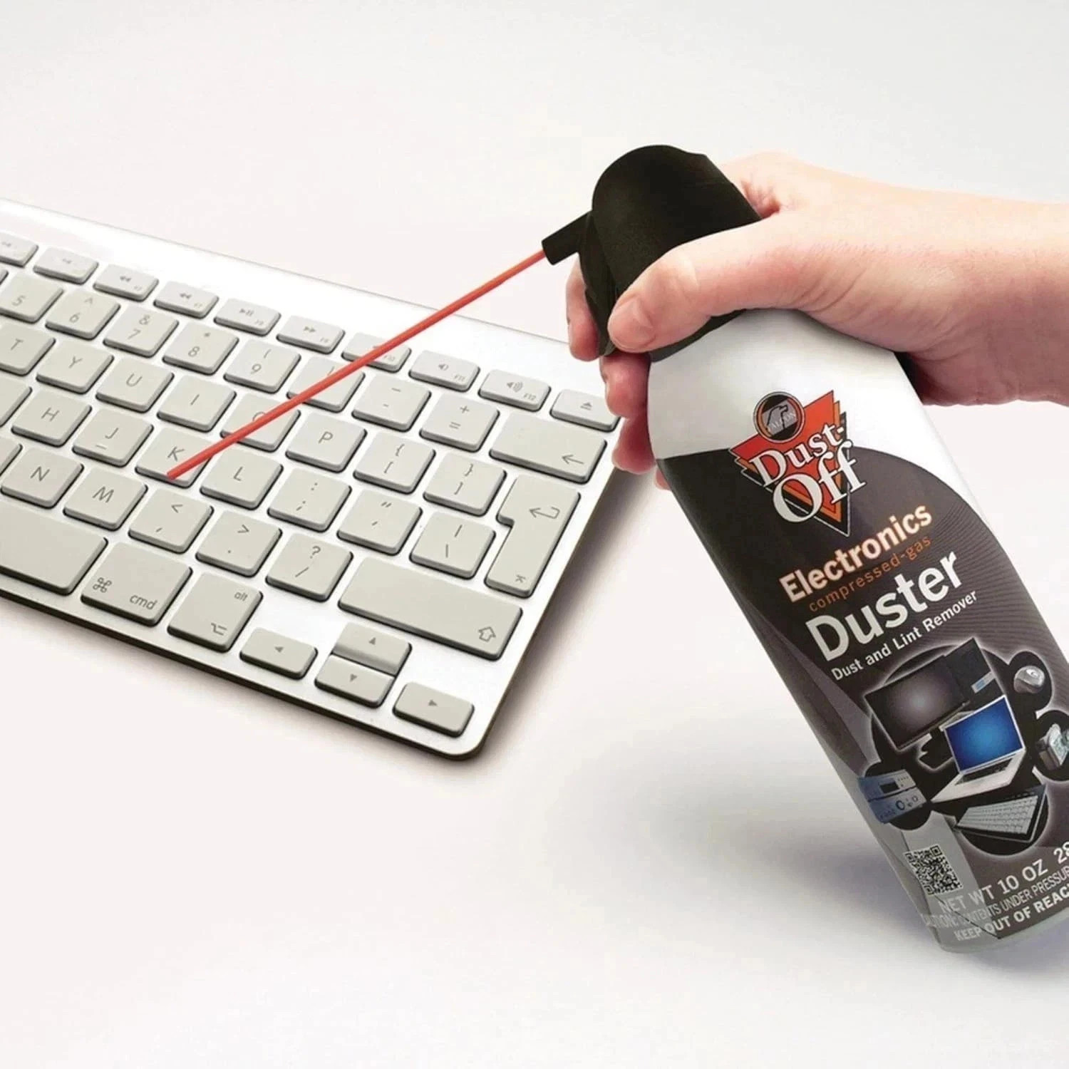 Dust-Off Electronics Compressed Air Duster 10 oz Cans – 2 Pack