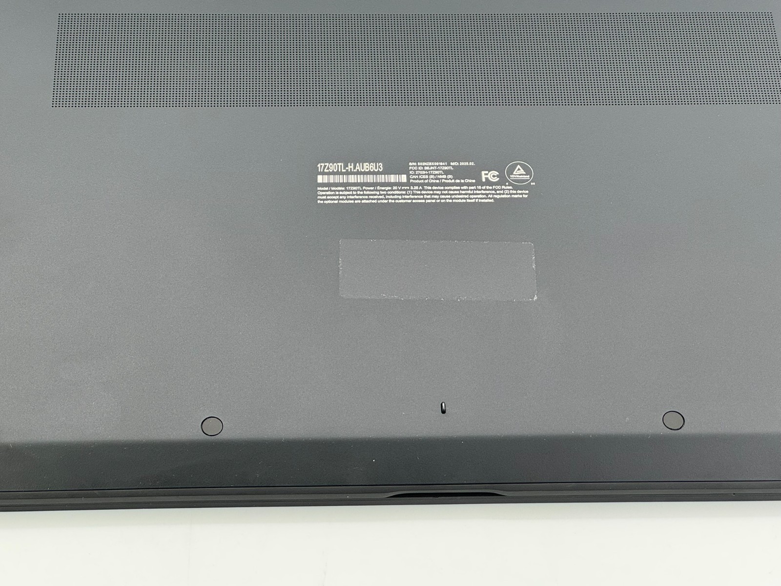 LG Gram 17″ Touch Laptop Intel Ultra 7 258V 32GB 1TB SSD Copilot+ Obsidian Black