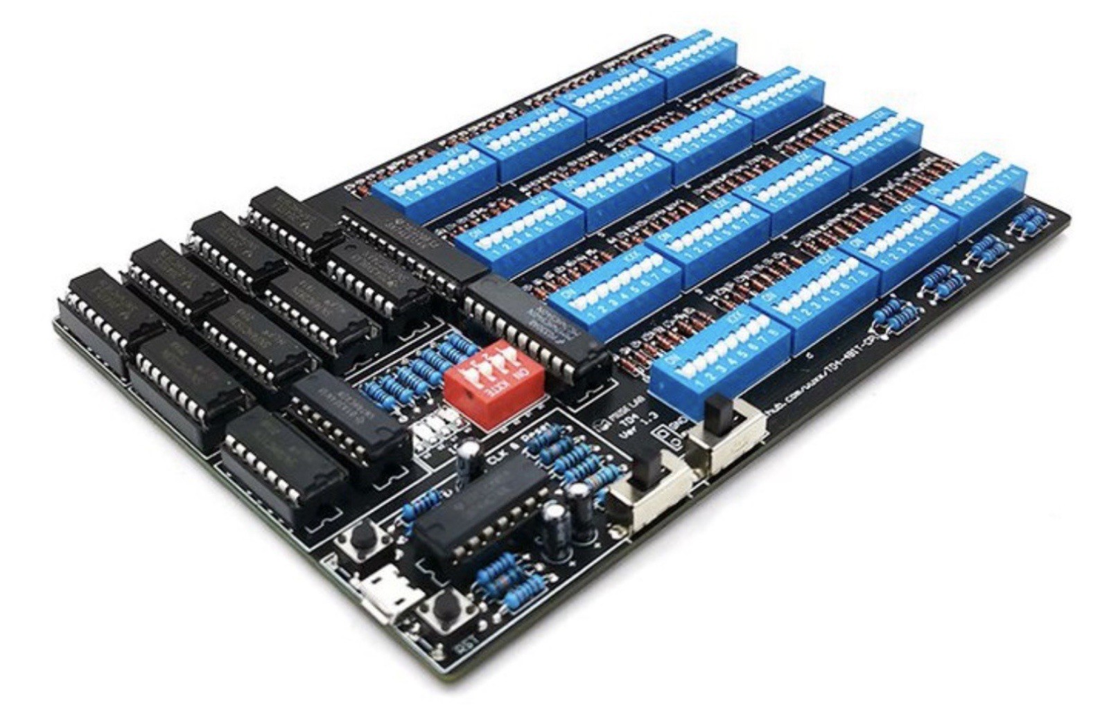 Build Your Own Retro 4-Bit Open Source Computer (TD 4) – All Parts Included