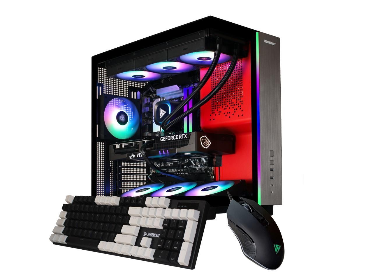STORMCRAFT Gaming PC PHANTOM INTEL Core Ultra 7 265F NVIDIA RTX 5080 – AI Powere