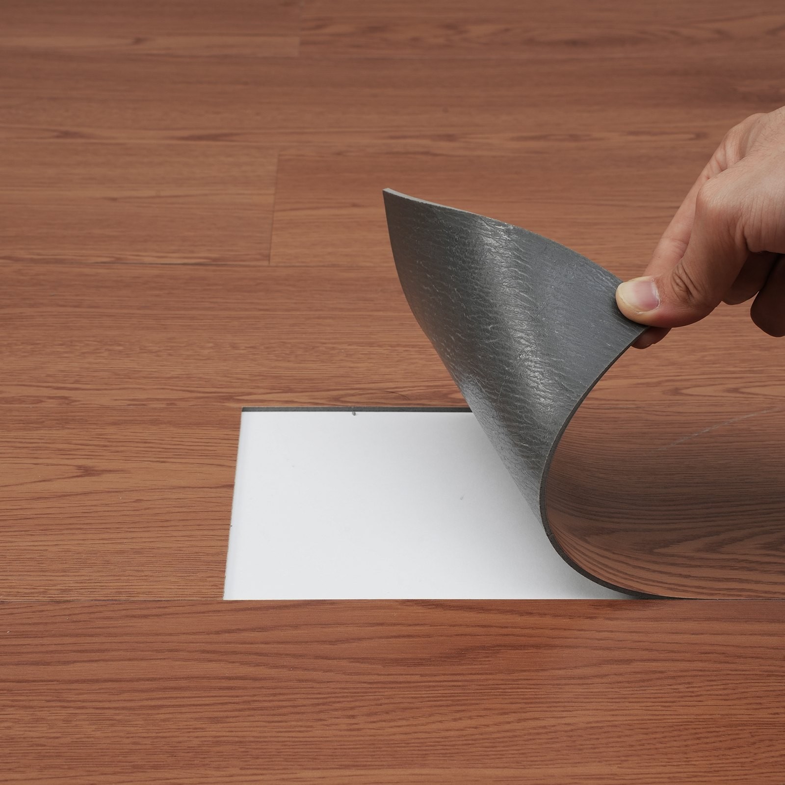 Self Adhesive Vinyl Floor Tiles 36 x 6 inch, 36 Tiles 2.5mm Thick Peel & Stick,