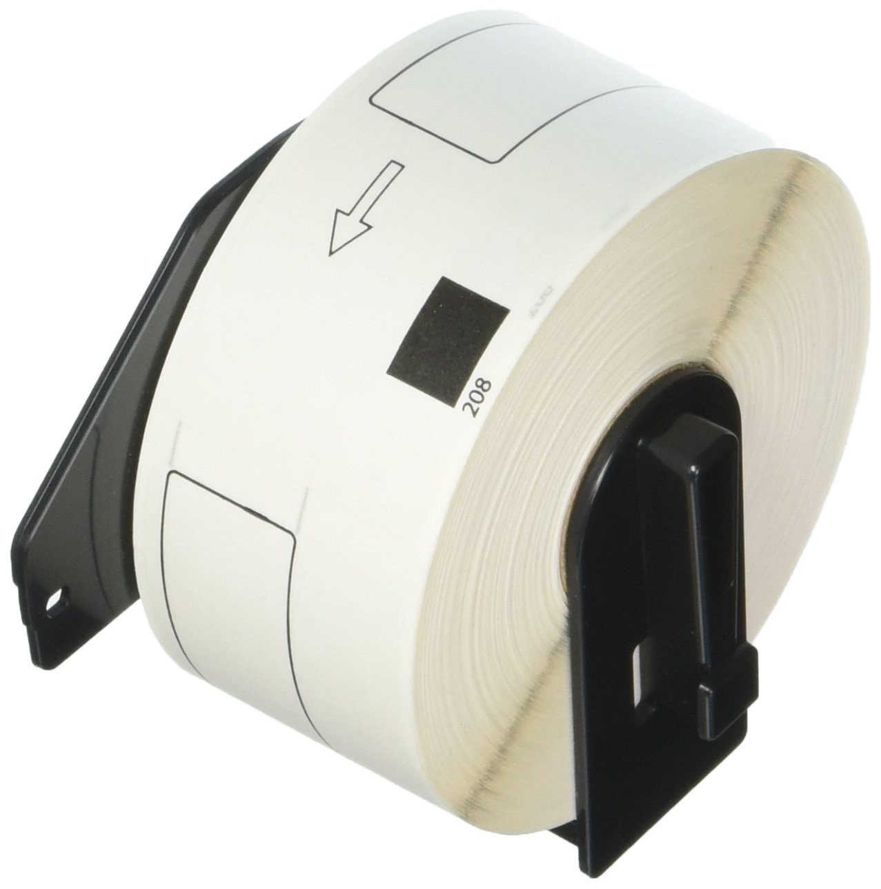 LD Products DK1208 White Label for Brother P-Touch QL-500, QL-1050, QL-570,