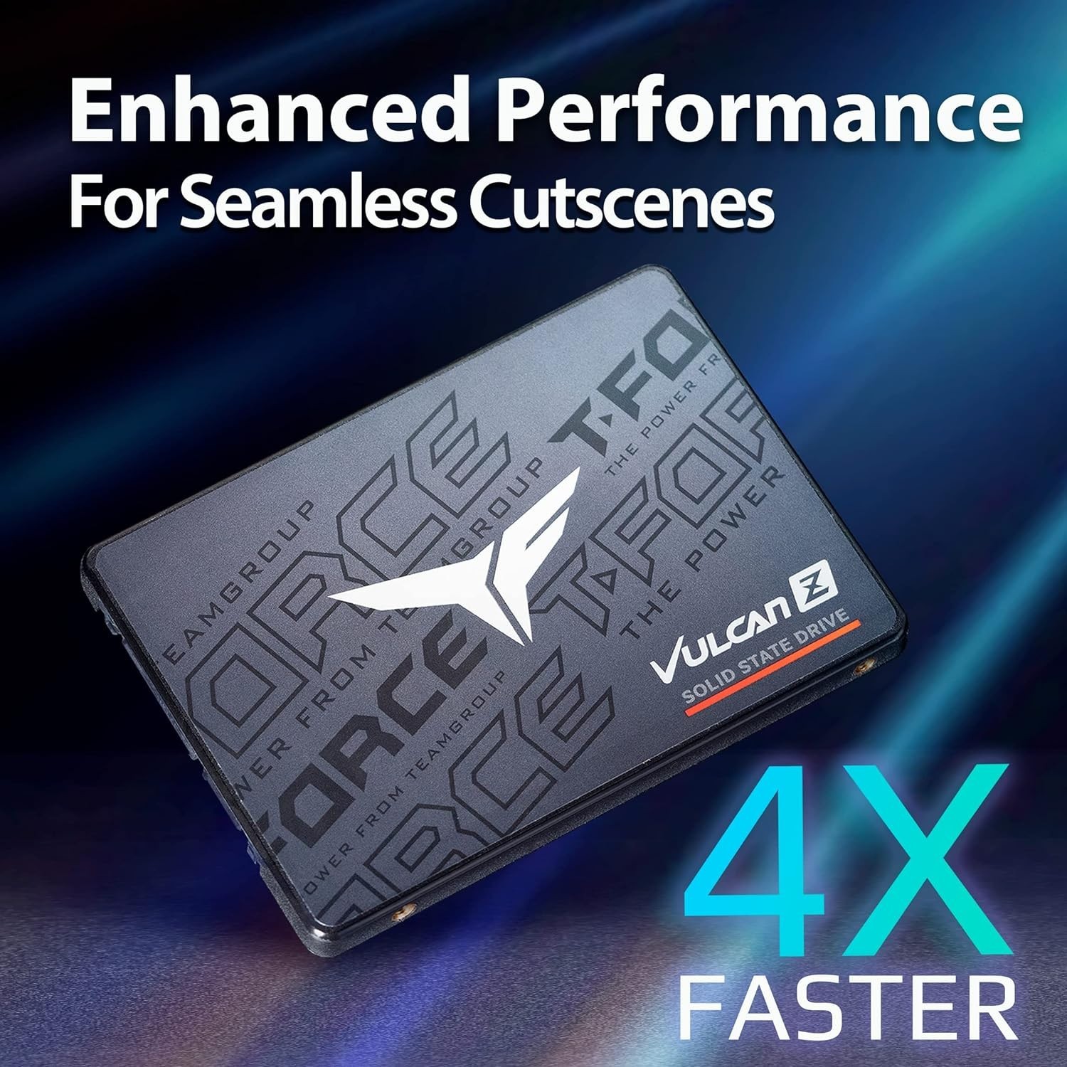 T-Force Vulcan Z 1TB Solid State Drive – Shock Resistant & High Performance